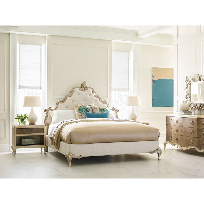 Upholstered Bed, King