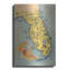 «Florida Post card 6» par Wild Apple Portfolio, art mural en métal, 16 po x 24 po-449657470