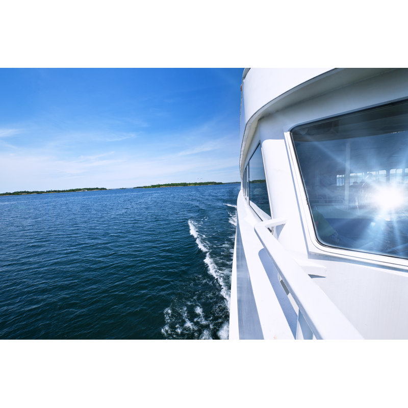 Boating On Lake - Wrapped Canvas Print, 30cm H x 46cm W x 3.8cm D