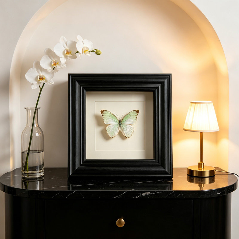 Glass Picture Frame, Black