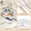 Lit de jour simple avec lit gigogne simple-364576796