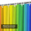 Rideau de douche à rayures multicolores Rainbow-1289385191
