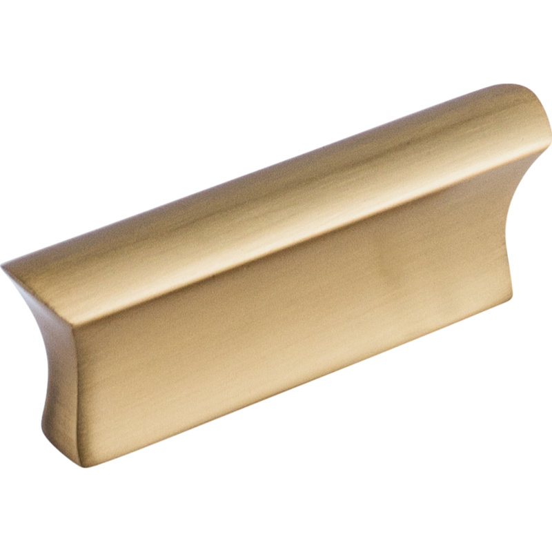 Glacier Finger pull, Honey Bronze, 2" Center to Center