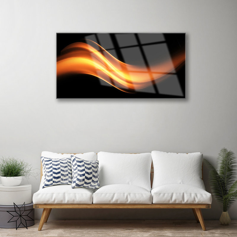 Art Abstraction - No Frame Print on Glass