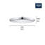 Cosmopolitan Pressure Balance Rain Shower Set-800531238