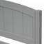 Lit plateforme simple avec lit gigogne, gris-1060334862