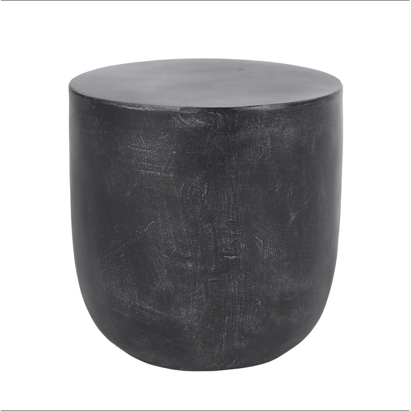 Table d'appoint d'extérieur en béton léger