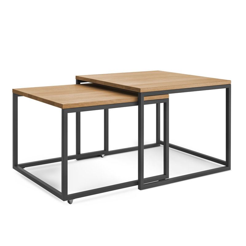 Yula Nest Of Tables, Anthracite