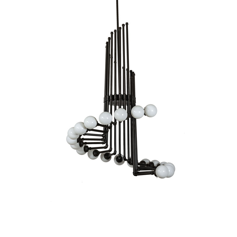 PipeDream 20 - Light Dimmable Modern Linear Chandelier
