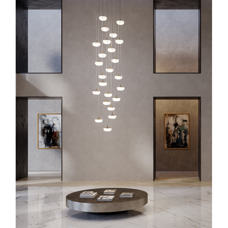 Kiki Cluster, 5.3" H x 22.4" W x 22.4" D, 21 Lights