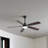 Breathtaking Comfort, Effortless Style: 52" Smart Ceiling Fan With Dimmable LED & 3 Mounting Options-1238154698-1238154696