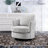 Yelina Polyester Slipcovered Swivel Barrel Chair-1755717647