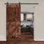 Ensemble de quincaillerie pour porte de grange simple en bois-88867575-93979556