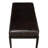 Duke Ridged Genuine Leather Upholstered Bench