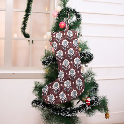 Chaussette de Noël en tissu Fab Fabine