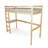 Engelhardt Hardwood Loft Bed with Built-in-Desk-950336526-950336523