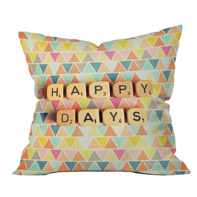 Coussin extérieur heureux days