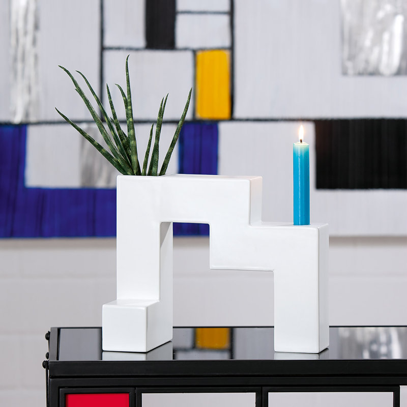 Ceramic Tabletop Candlestick