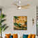 Blade Span 52 In. LED Indoor Ceiling Fan With Light Kit And Remote Control
