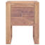 Bigler 40cm W Solid Wood Bedside Table
