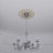 20"OD x 7"ID x 1/4"T Daisy Wood Fretwork Pierced Ceiling Medallion, Hickory-59356316-59356302