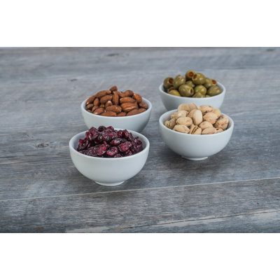 BIA Cordon Bleu Porcelain 4.5-Ounce Footed Bowls