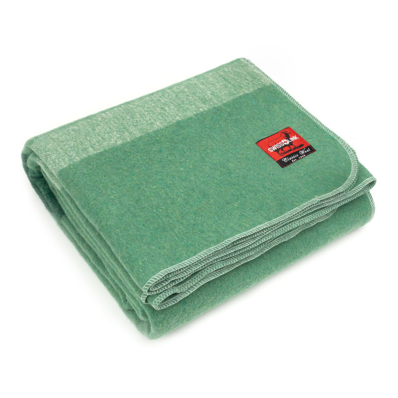 Couverture en laine Swiss Link