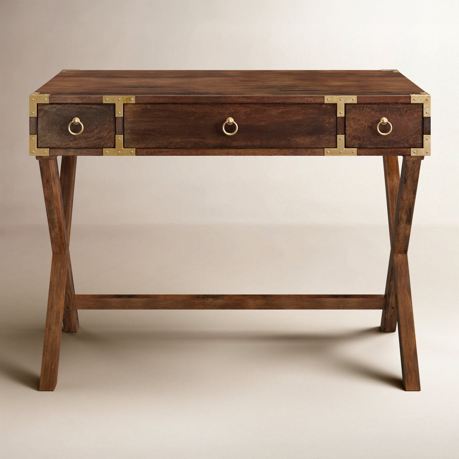 Aerilyn 41" Writing Desk, Brown