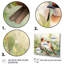 Oiseau sur toile, impression de jardin printanier, oiseaux du printemps IV-599068576-599068577