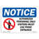 Signmission Osha Notice - Notice Authorized Personnel Sign With Symbol 