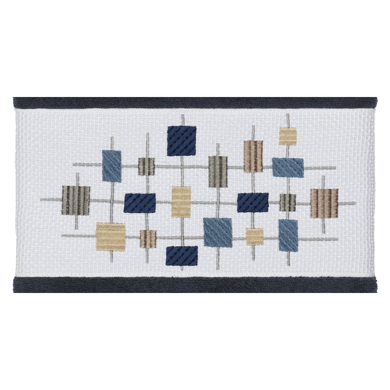 Serviette de bain Khloe, Bleu minuit