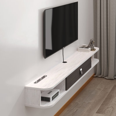 Unfinished Floating TV Stand