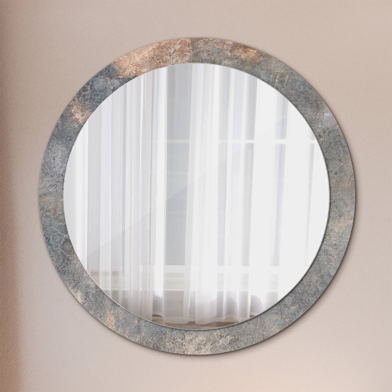 Huldar Glass Flat Wall Mirror