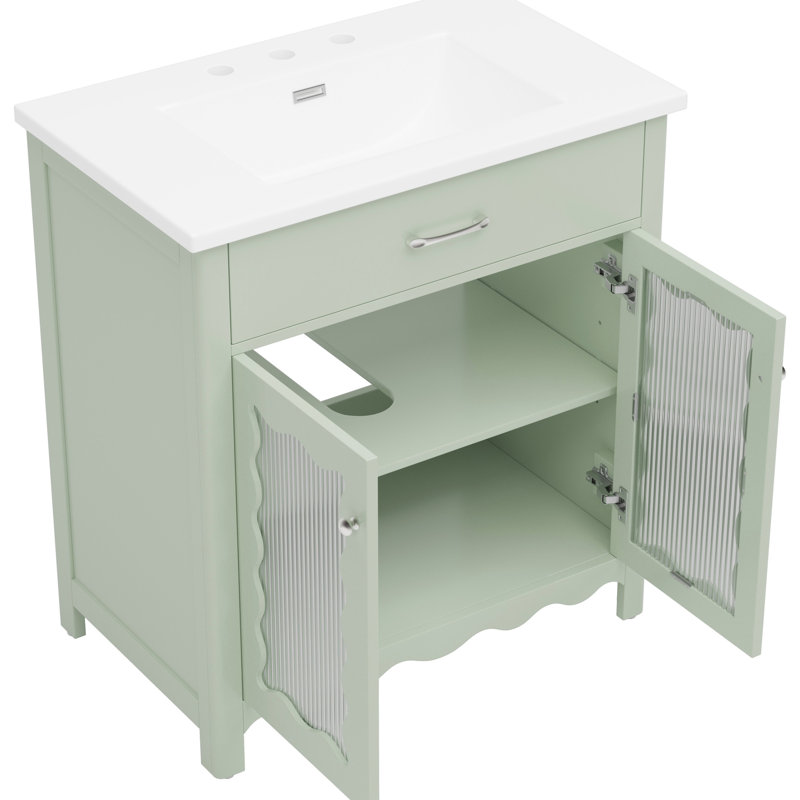 With Tempered Glass Top