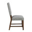 Table de salle à manger moderne 5 pièces avec rallonge et 4 chaises rembourrées-1060031512