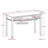 Warm Shaker - Desk - Distressed Grey