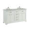 Ensemble de meuble-lavabo double 60 po Hermes-1138483686