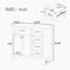 Meuble-lavabo sur pied simple 35,98 po Munazzah-1205366477