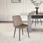 Chaises de salle à manger en cuir, chaises de cuisine en similicuir de style Mid-Century-9896395-9896392