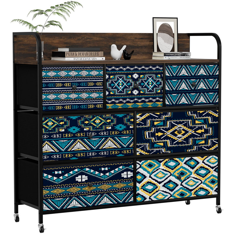 7 Drawer Storage Drawer