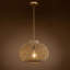 Luminaire suspendu en ruppie maritime 1 lumière Permitay