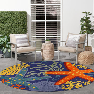 Jacksonport Abstract Indoor / Outdoor Rug