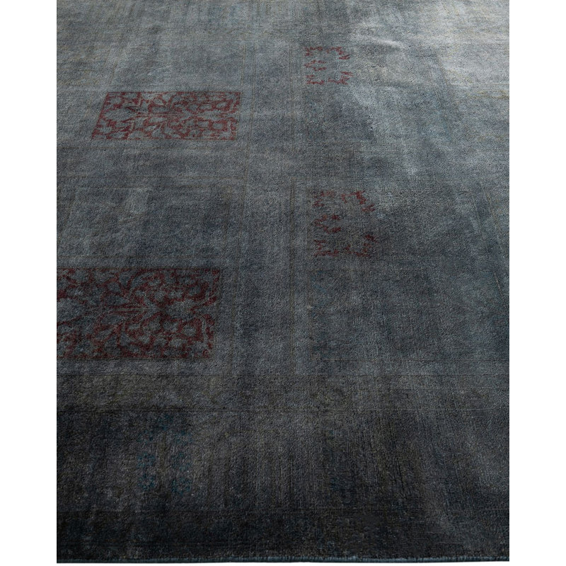 Overyed One-of-a-Kind Rectangle 6'2" X 9'2" Hand Knotted Area Rug