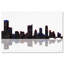« austin texas horizon », impression sur toile tendue-15721832