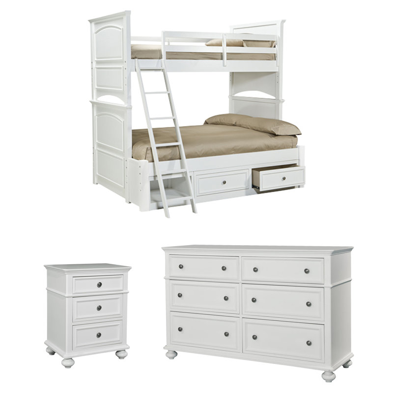 Ensemble de chambre à coucher personnalisable standard lit Madison