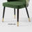 Dining Chairs,Green Dining Room Chairs,Modern Tufted Velvet Wingback Upholstered Dining Chair -339202357-349342171