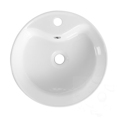 Lavabo de salle de bain en céramique