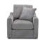 Fauteuil à coussins bas 40 po Brittanni