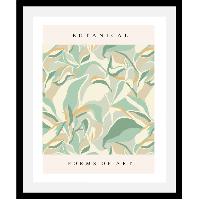Botanical - Single Picture Frame Print, 70cm H x 50cm W