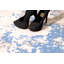 Tapis abstrait bleu / gris-708055570